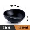 Fruit Salad Fast Food Tableware Japanese Style Plastics Noodles Bowl Household Ramen Bowl Soup Bowl