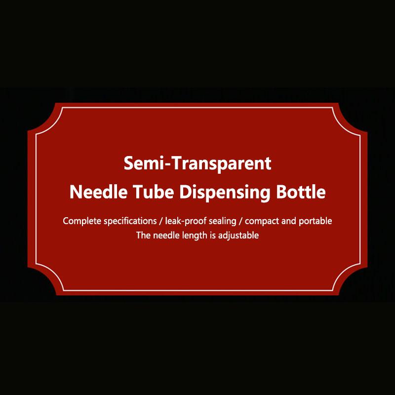 Bottles For Bottling Tattoo Pigments Oil Injection Soft Fat Filling Glue Bottles Plastic Squeezable Tip Applicator Bottle