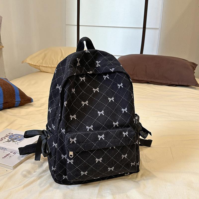 2025 summer new casual fashion hundred cute simple student computer bag large capacity outdoor travel backpack