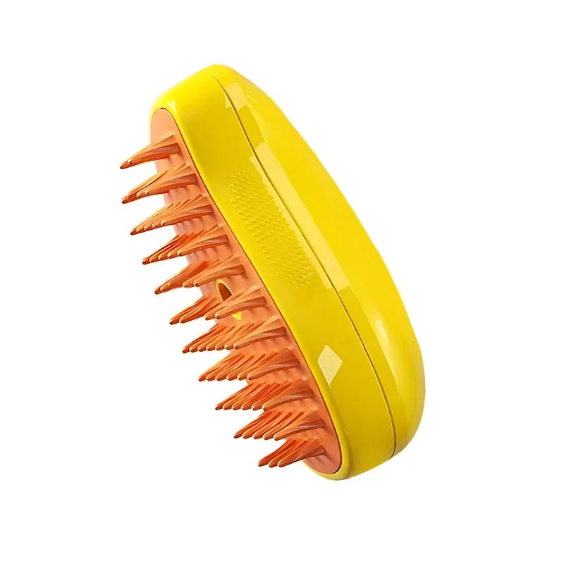 Electric Pet Hair Brush - 3 in 1 Dog & Cat Grooming Brush with Steam & Spray, Massage Comb for Shedding, Home Pet Grooming
