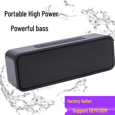 Outdoor Waterproof Wireless Bluetooth Speaker with High-Power Subwoofer