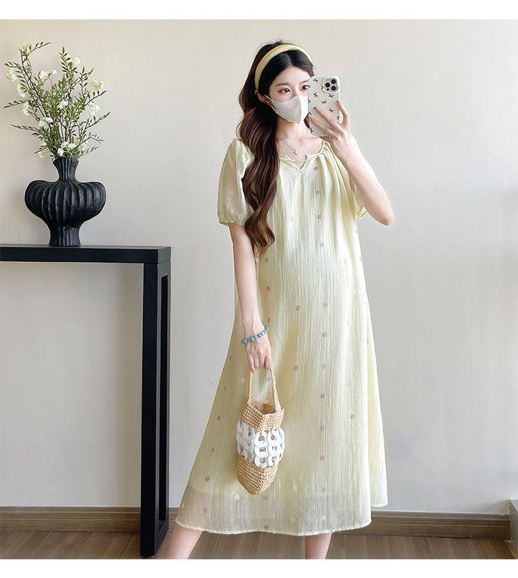 2026 Summer Maternity Dress: Stylish, Age-Defying, and Cool Medium-Long Style M