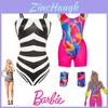 Barbie Movie Cosplay Costume Dress And Leggings Polyester Material, Xs To Xxxl Sizes