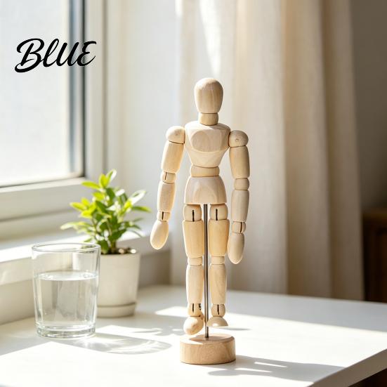 Wooden Figure Model Artists Manikin Jointed Mannequin