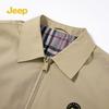 JEEP Men's Spring Autumn Lapel Business Jacket