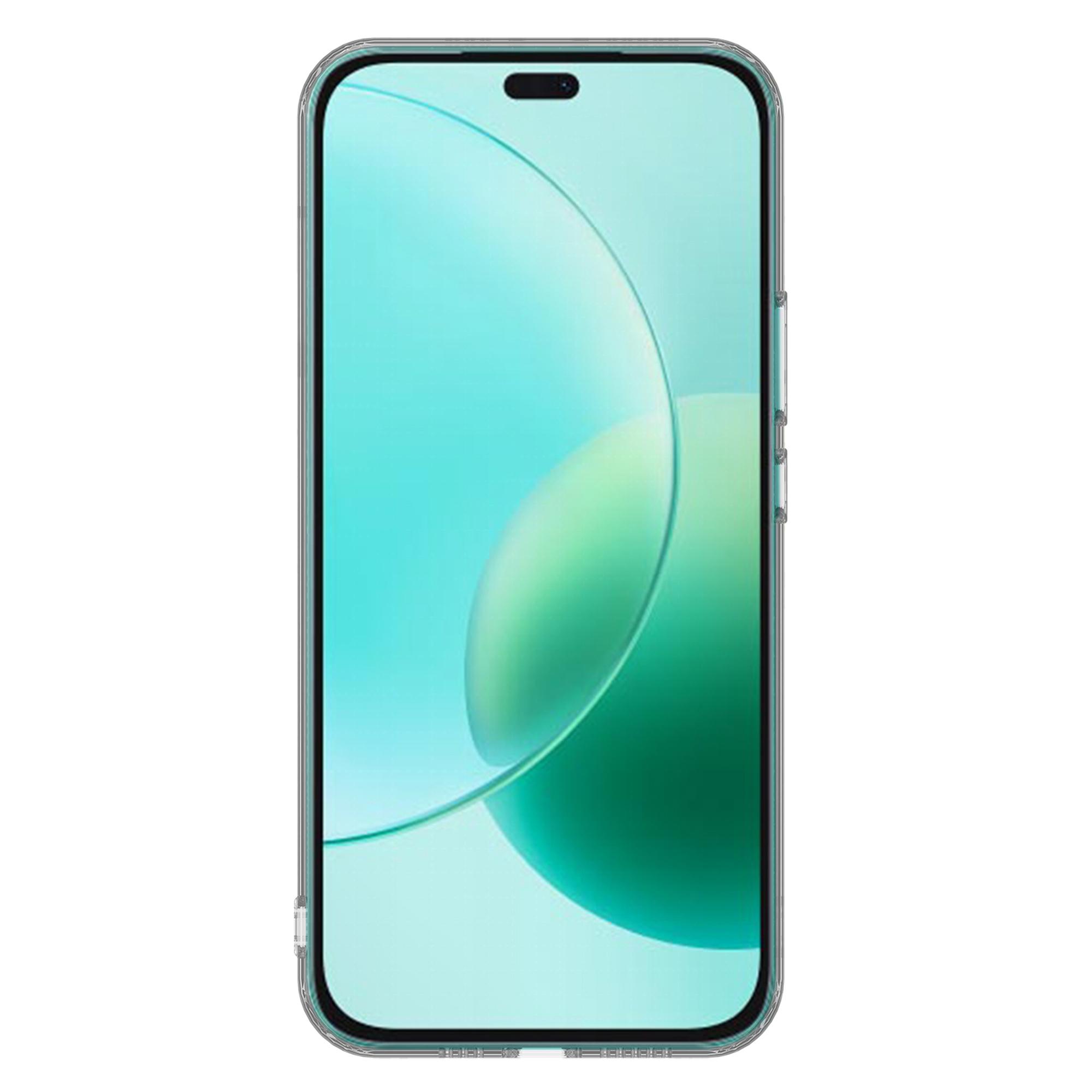 

KALEBOL Прозорий чохол для Honor 400 Lite Товщина 1,5 мм Потовщений ТПУ Ударостійкий Чохол для Телефону As Shown A