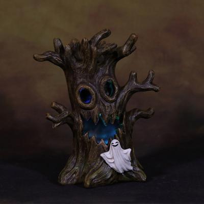 Decorațiune de Groază pentru Pomul de Halloween, Pom de Decorațiune pentru Petrecere Decorațiune de Casă, Statuie Casă Bântuită