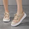 Ladies' Breathable Mesh Casual Shoes Outdoor Anti Slip Hollow Lace Women's Shoes 2025 Summer Lightweight Tennis Shoes Sports
