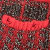 Pinko Color Block Plaid Pocket Design Bodycon Mini Casual Skirt Women Skirts Red 1G169P-Y776-ZR4