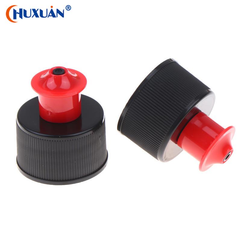 [Q]28mm Car Care Wax/Tire Shine Bottle Pull Top Caps Portable Liquid Dispenser Detailing Tools Dispensing Bottle Pull Cap