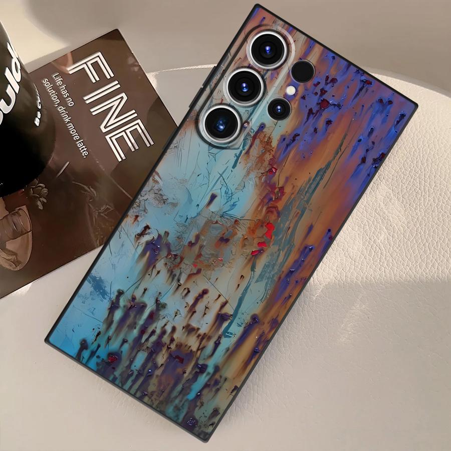 

Чехол для Samsung Galaxy S22 S23 FE S24 Plus S21 S9 S25 Ultra S20 Funda Чехол для телефона Ржавое искусство Galaxy S10+