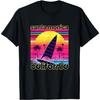 Santa Monica Retro 80s Style Souvenir Beach T-Shirt