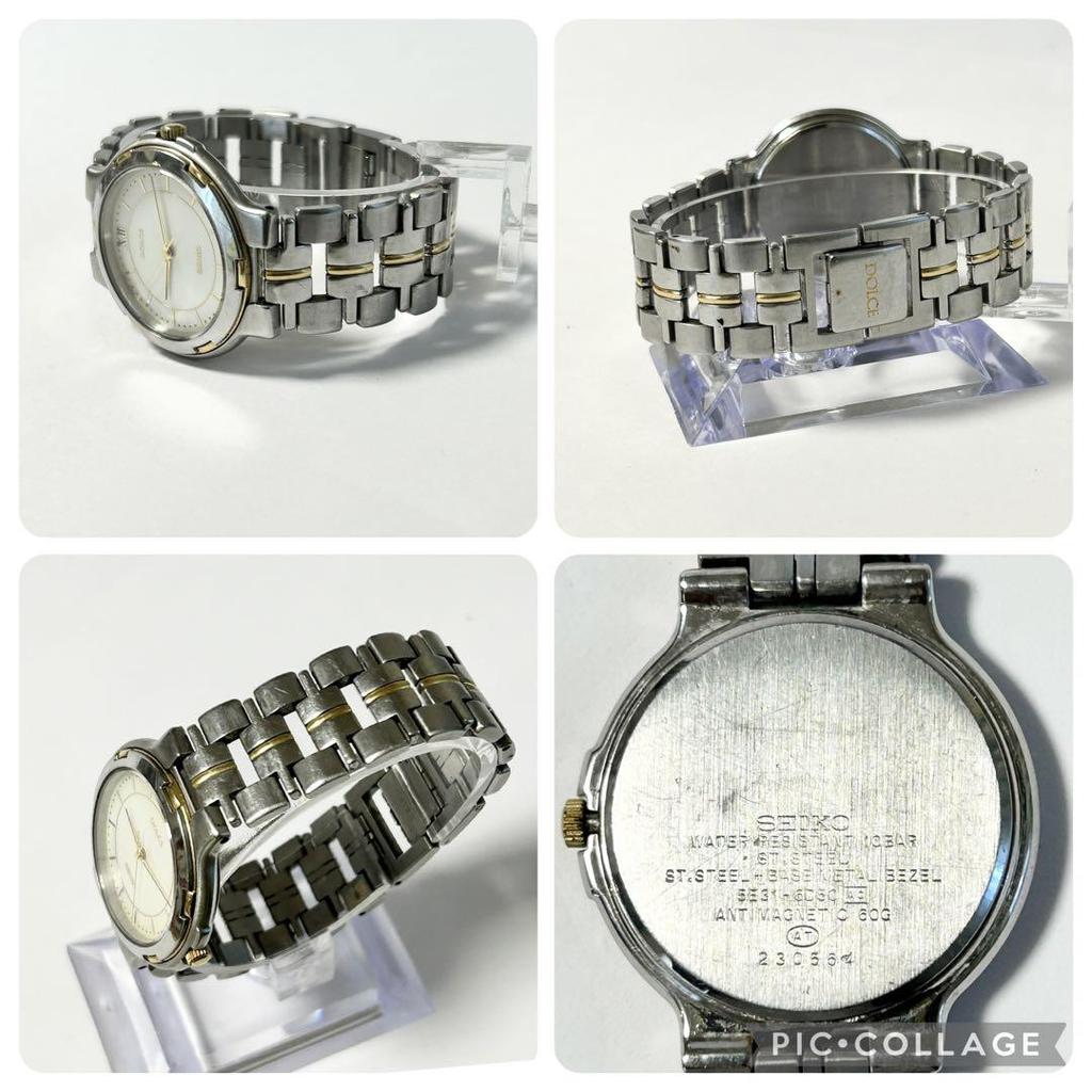 [USED] Rare/Working SEIKO Dolce 5E31-6D50 Shell Dial