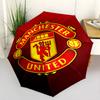 Devil Emblem Automatic Umbrella Folding Umbrella with 8 Ribs Durable Plastic & Iron for Women/Men Fashionable Stylish Gift for Women