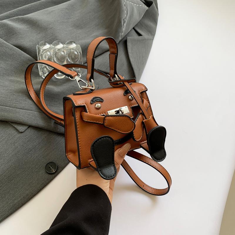 

Simple fashion bag women s 2024 summer new large-capacity shoulder messenger bag fashion casual commuter bag коричневий