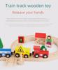Thomas Magnetic Wooden Train Set: Educational Electric Toy Locomotive for Kids