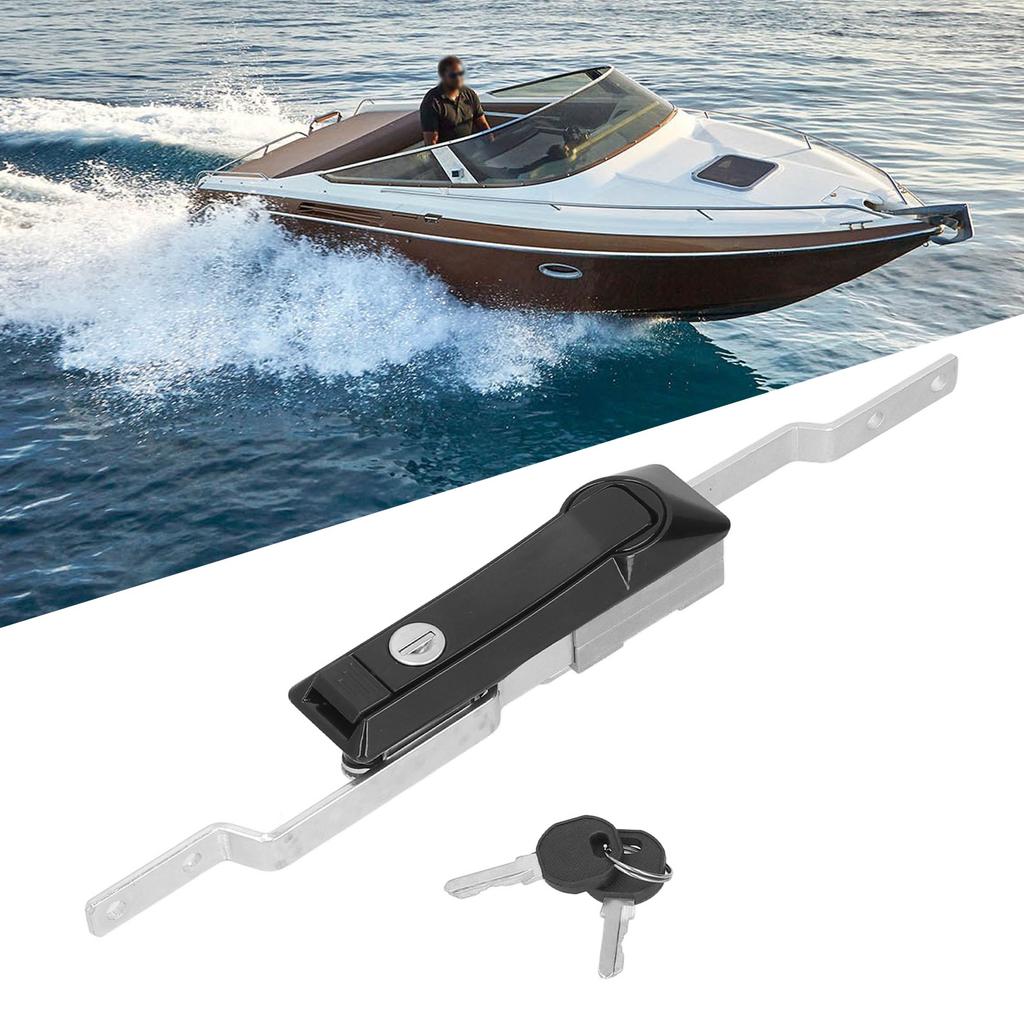 Zinc Alloy Cabinet Lock Anti Theft with 2 Keys Universal for Home RVs Marine Yachts
