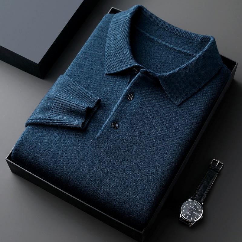 Men's Winter Lapel Collar Casual Top