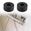 Pack Of 4 Steel Decorative Covers Shower Faucets Heaters Pipe Concealer Steel Shower Wall Protector Upgrades for Bathroom
