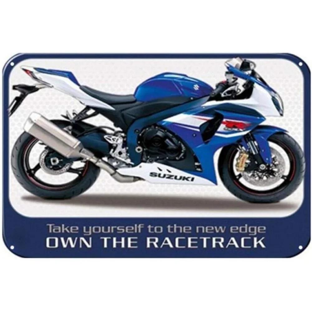 Norton Triumph Motorcycle Metal Tin Signs Vintage Wall Posters Retro Iron Painting Metal Plaque Sheet for Bar Cafe Garage Home