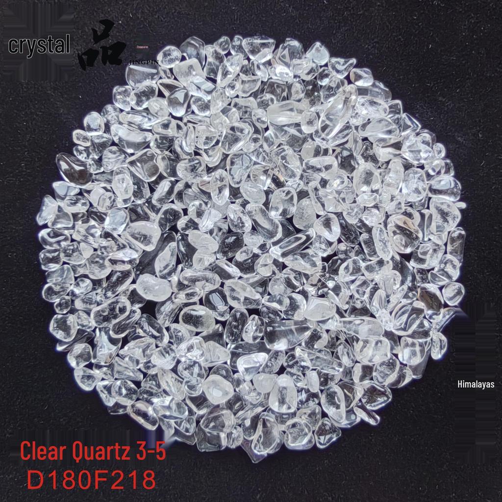 White Transparent Crystal Pebbles for Landscaping, Fish Tanks, Buddha Offerings, and Flower Pots