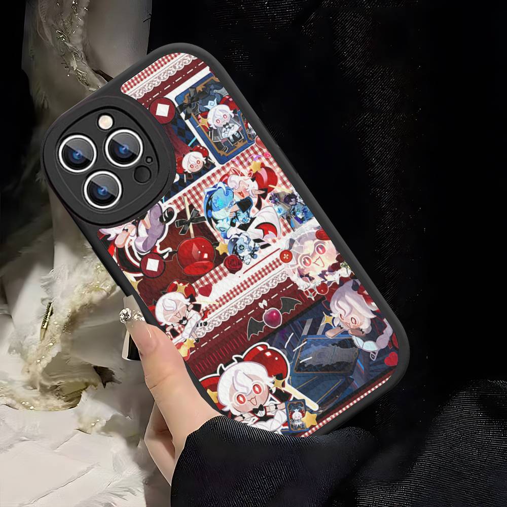 C-Cookie R-Run Kingdom Game Phone Case For IPhone 16 15 14 13 12 11 Pro Max Plus Soft Leather Cover iPhone 15