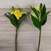 with 1pc Flowers and 2pcs Bud Artificial Lily Flower 36*15cm Fake Flowers  Home Decoration