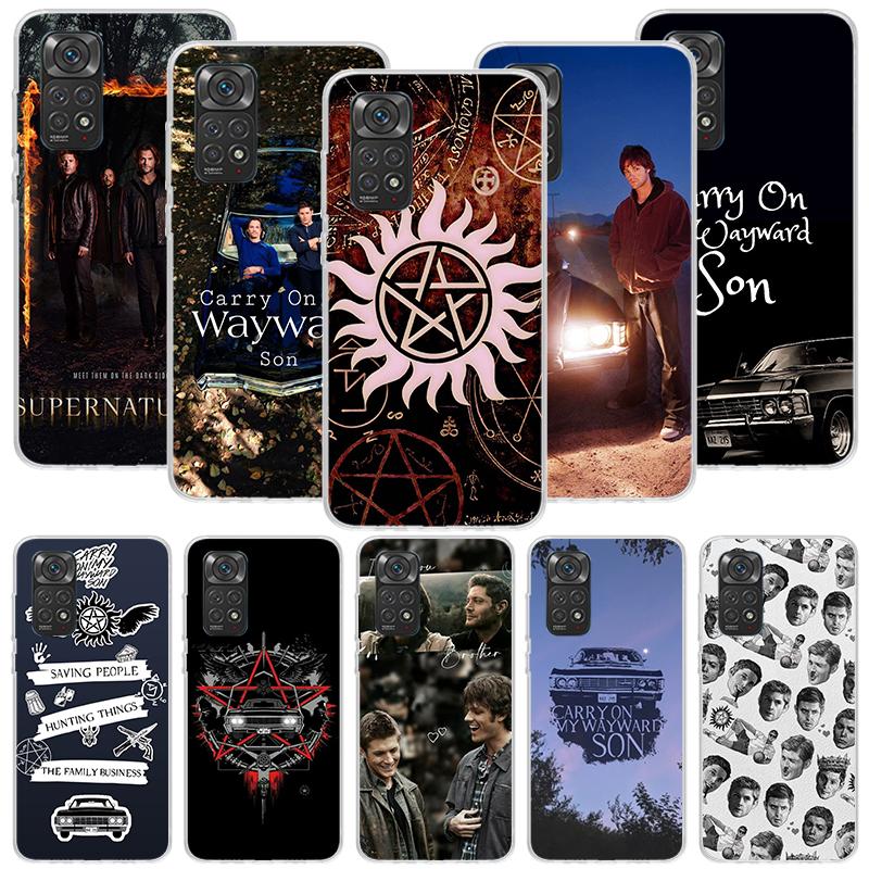 Babaite Supernatural SPN Dean And Sam Phone Case For Xiaomi Redmi Note 13 14 15 Pro Plus 12S 12 14S 11S 11E 10 10S 11 11T 5G 4G