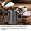 700ml Stainless Steel Water Tea Coffee Pot Long Narrow Spout Kettle for Home Use