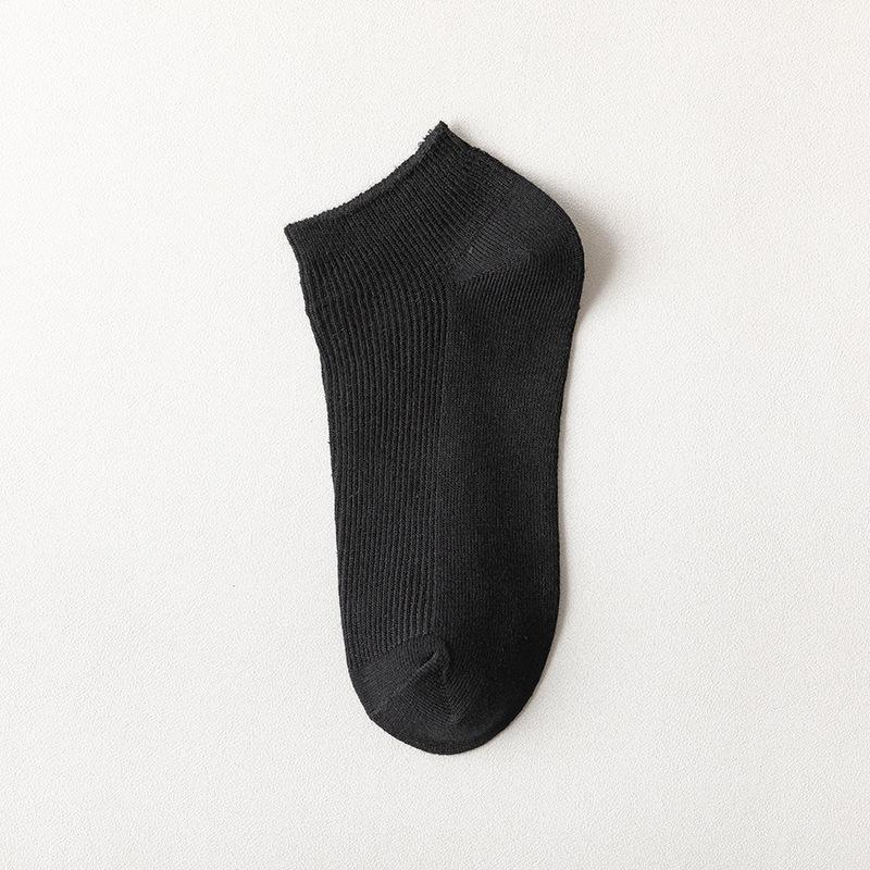 

2 пары/набор Летние женские однотонные носки с низким вырезом Новые мягкие полосатые невидимые носки-лодочки Носки до щиколотки Харадзюку Женские хлопковые носки