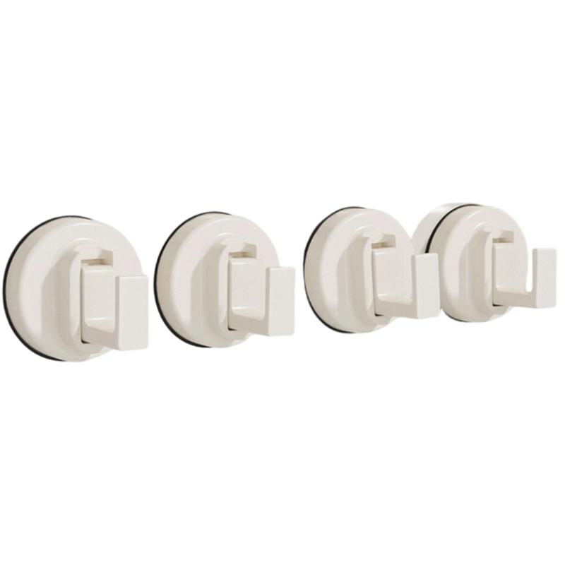 Vacuum Wall Hook With Strong Adhesive No Residues Removable Space Aluminum Towel Hanger For Bathroom Bedroom Door