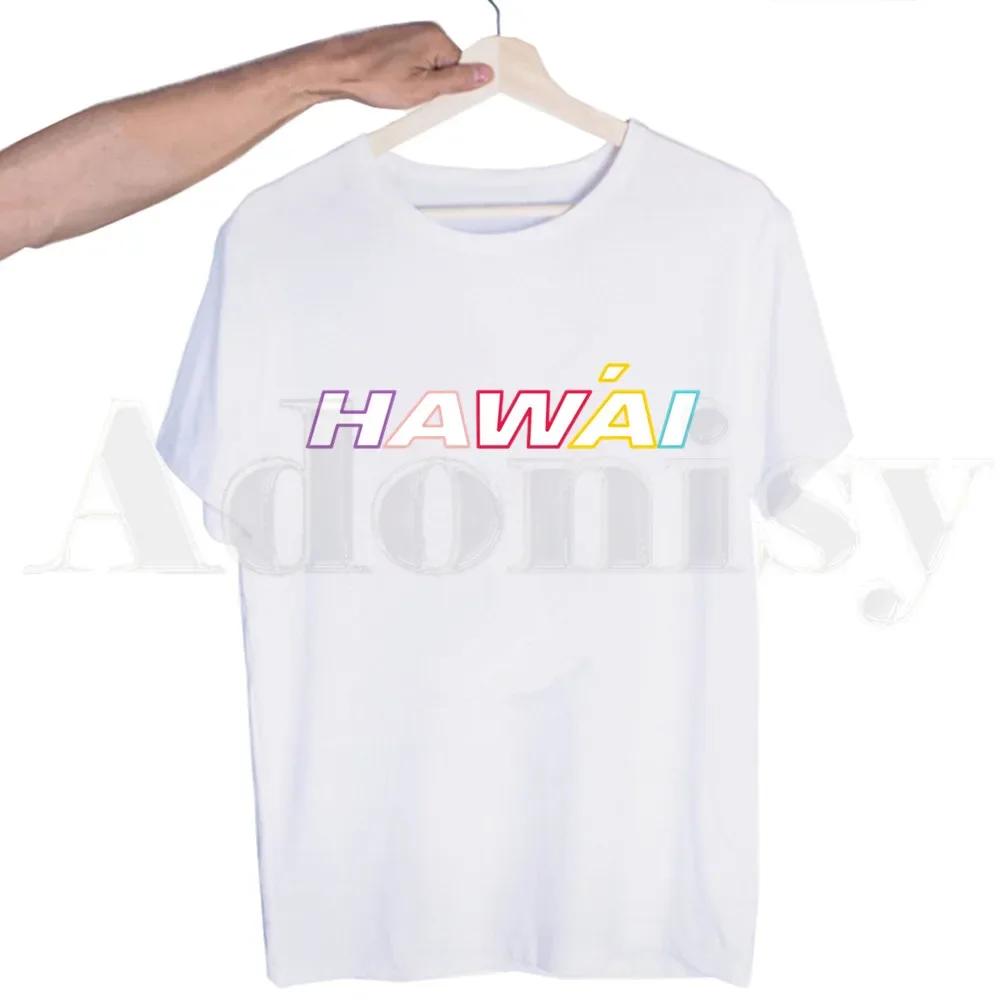 Maluma Hawai Reggaeton Singer T-shirt for  Unisex Short Sleeve  Unisex Tops T Shirt for Male White T Shirt Wo Unisex Tees Shirt