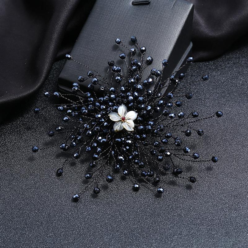 

Ручная работа натуральный кристалл ракушка большая брошь-снежинка женская роскошная атмосфера ретро элегантная корсажная пальто пальто аксессуары