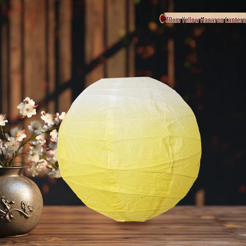 New Year Macaron Lanterns - Riddle Guessing Spring Festival Outdoor Decorations for Community, Scenic Area, and Shopping Mall Use