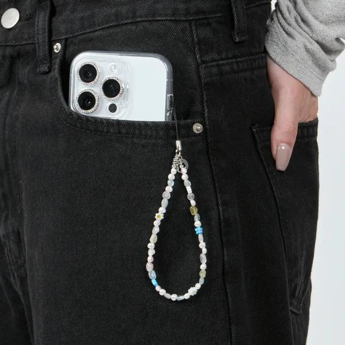 MINI SORBET MIXED STRAP Phone Strap Keyring