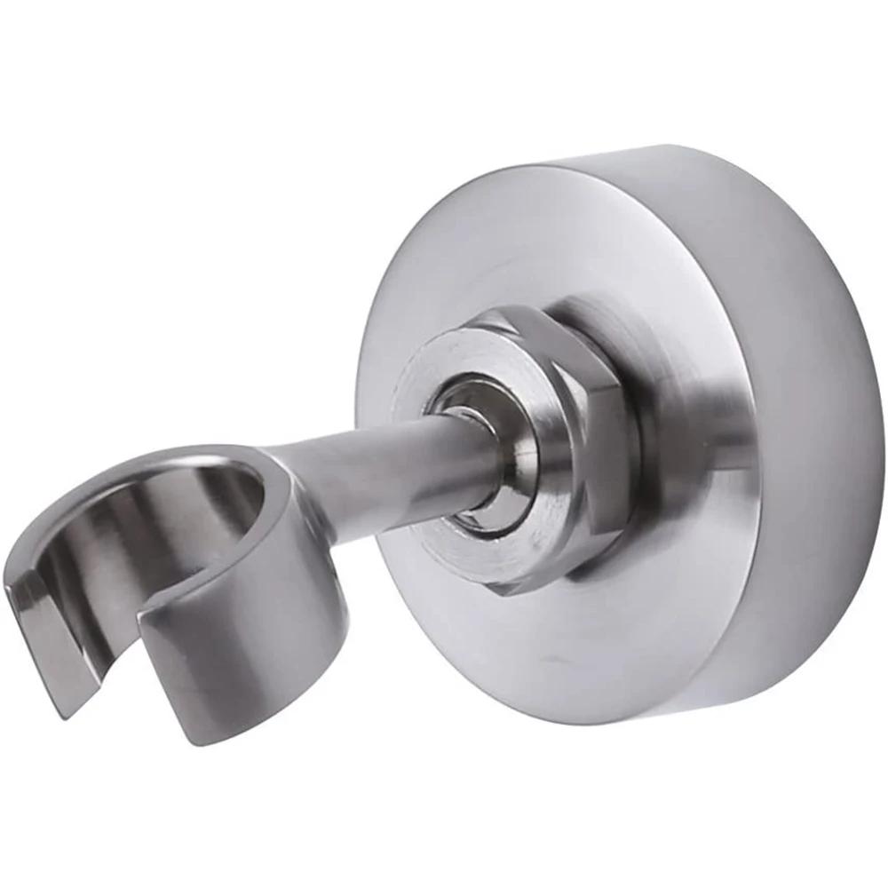 Bathroom Brass Handheld Shower Head Bracket Hand Sprayer Holder Shelf Stepless Adjustable Wall Mount