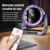 Desktop Circulating Fan With Remote Control Mini Table Fan 4000 mAh Large CapacityRechargeable Wall-mounted Fan With Night Light
