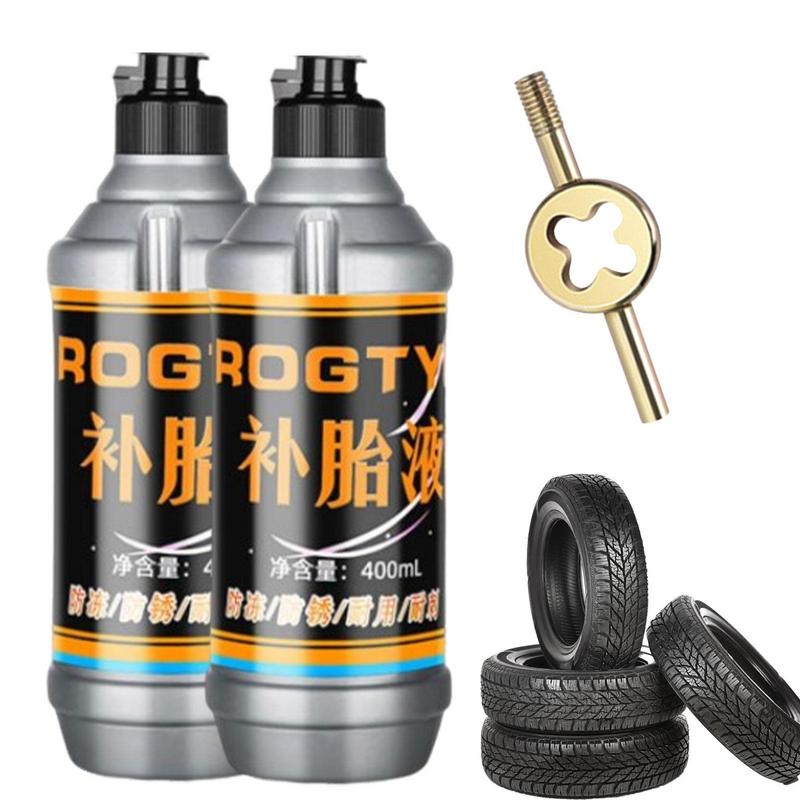 Tire Sealant 400ml Tire Repair Kit Non-destructive Fast Tire Bead Sealer Tire Repair Kit For Small And Medium Wheeled Tools