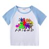 2025 Kids' Summer Clothing Set: Boys & Girls Short Sleeve T-Shirt and Shorts 2-Piece Casual Sportswear