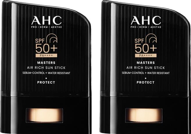 AHC Masters Air Rich Sun Stick SPF50+ PA++++ Lightweight UV Protection & Sebum Control 14g