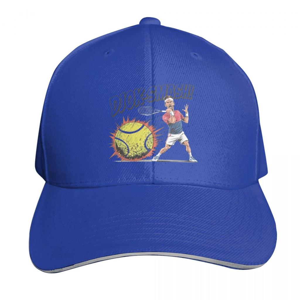 Djok  smash Baseball Cap Rave Streetwear Trucker Cap Fishing cap Unisexs Caps Womens
