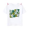 Happy St Patricks Day Printed Kids Shirts St Patricks Party Boys Girls Tshirt Holidy Child Short Sleeve Tops Summer T Shirt
