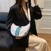Summer waterproof nylon cloth bag women's 2025 new casual messenger dumpling bag versatile ins popular shoulder bag
