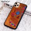 MaiYaCa Mexican Sugar Skull Protective Phone Case For iPhone 17 Air 16 pro max 15 14 plus 12 13 Shell Cover coque