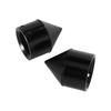 2pcs Aluminum Alloy Front Axles Cover for 883/1200 48 Front Axles Nut Cover Cap Motorbike Accessories Easy Installation