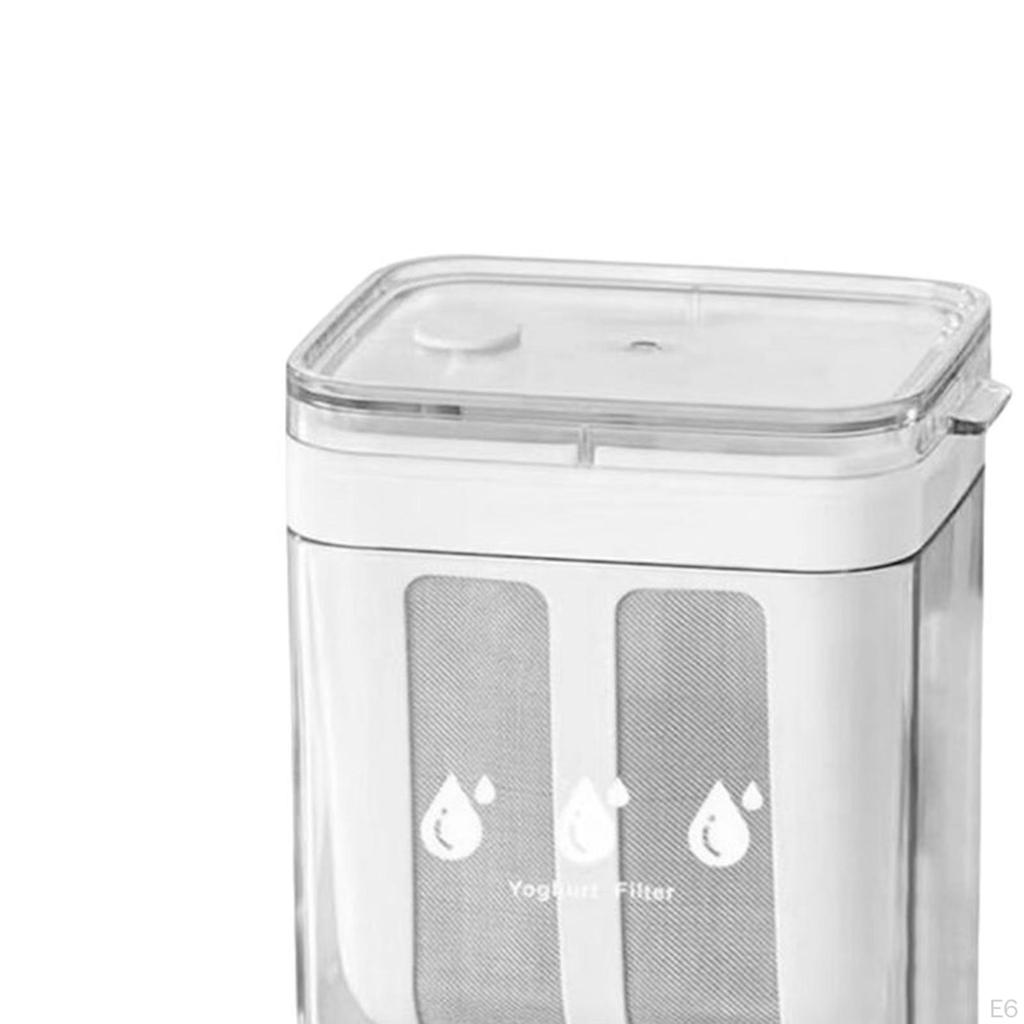 Portable Basket Jar with Lid for Yogurt And Straining