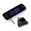 Auto MP3 MusikAudio FM Transmitter 3,5mm Aux Anschluss Im Auto Radio Transmitter Freisprech Audioadapter Autozubehör Tragbar