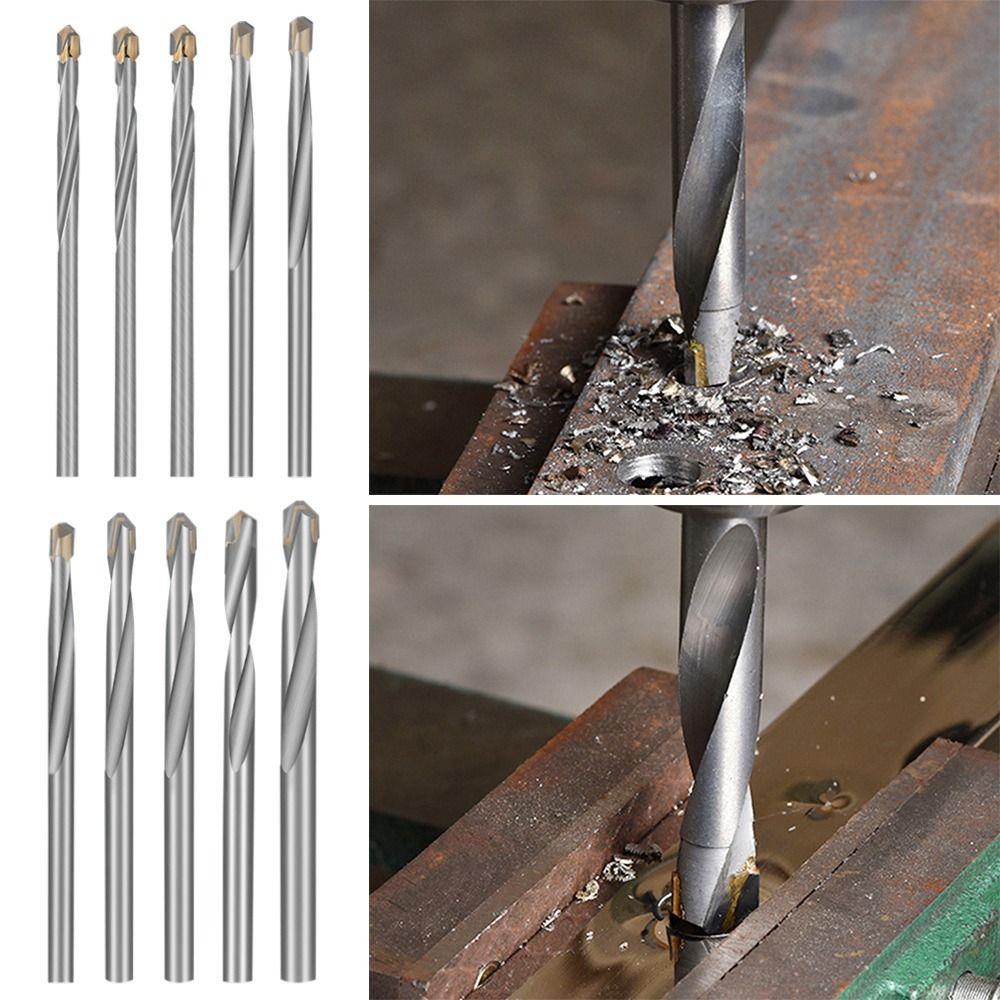 Metalworking Bit Carbide Drill Bits Practical Metal Milling Cutter Hole Cutter Multifunctional Twist Drill Bit Drilling Tools
