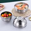 Huihuang 304 Stainless Steel Double-Layer Insulated Bowl