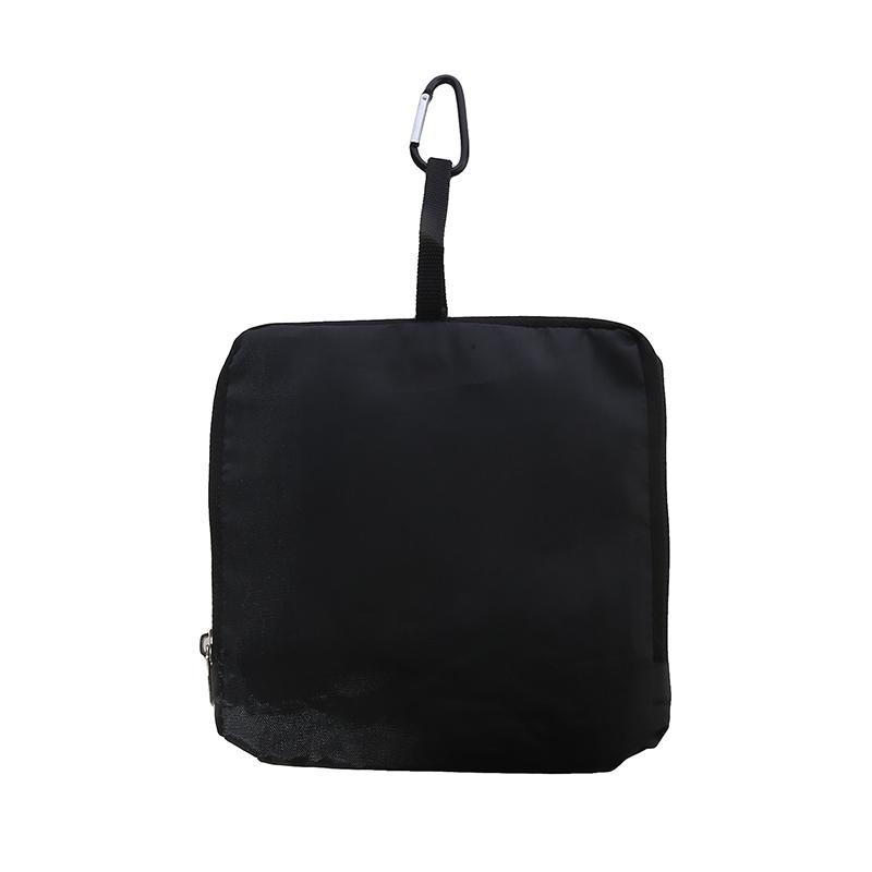 Black Grey Travel Dirty Laundry Bag Polyester Fiber Collapsible Dirty Clothes Bag Washable with Handle Drawstring Storage Bag